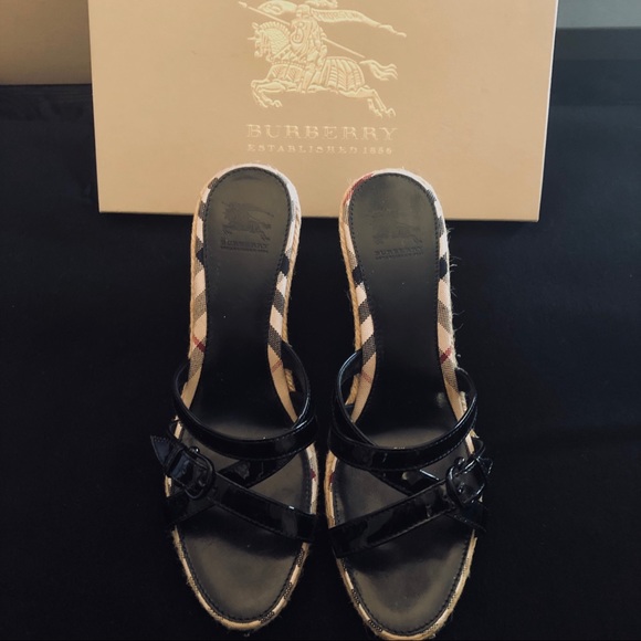burberry espadrilles black